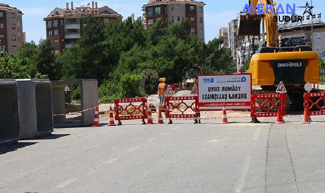 Konyaaltı bölgesinde yeni hat döşeniyor