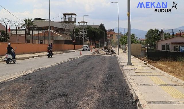 Ödemiş merkezde asfalt yama çalışmaları