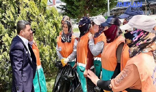 Okul servisi şoförleri ile birlikte piknik yapan Nevşehir Belediye Başkanı Rasim Arı, daha sonra başkanlık makamında vatandaşları konuk etti