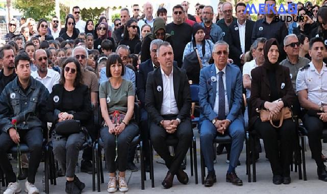 Trafik kazasında hayatını kaybeden öğretmen Erkan Şahin için anma töreni