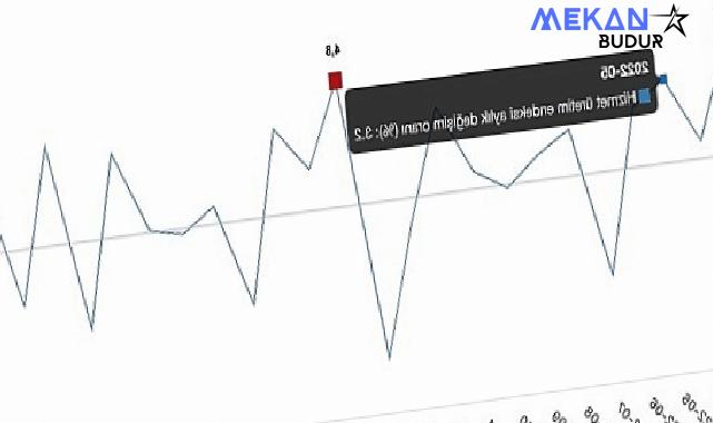 Tüik: Hizmet üretim endeksi yıllık %6,8 arttı