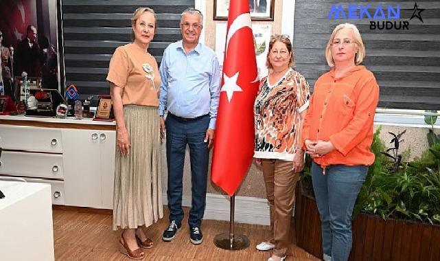 Türk Kadınlar Birliği’nden Başkan Topaloğlu’na ziyaret