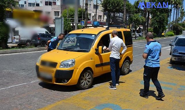 Alanya’da halk otobüsleri ve taksiler denetlendi