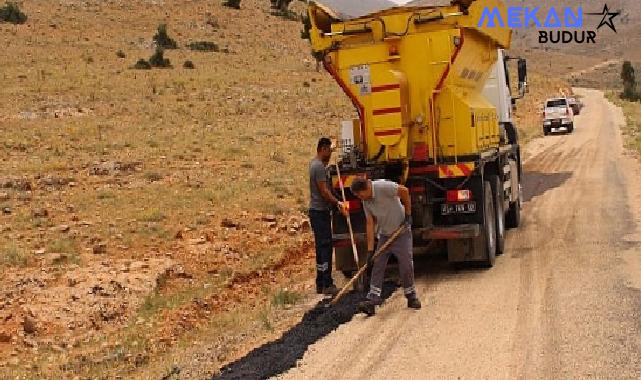 Elmalı Ovacık yoluna bakım onarım yapılıyor