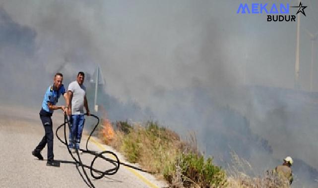 İzmir İtfaiyesi yangınlar için seferber oldu