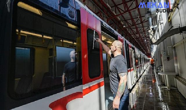 İzmir’in toplu ulaşım araçları tertemiz