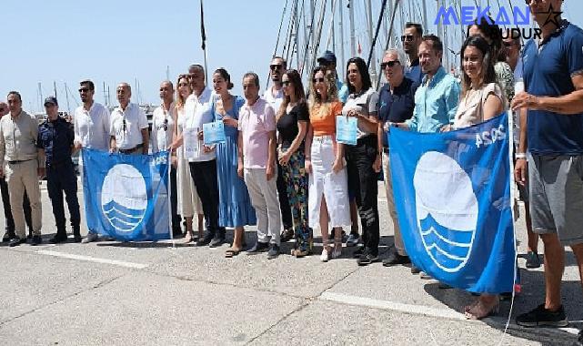 Kemer G-Marina ve 5 tekneye mavi bayrak ödülü