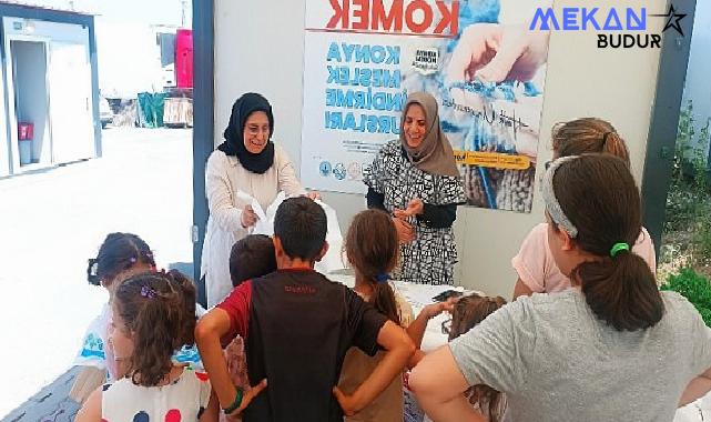 KOMEK Mensupları ve Mezunları Derneği Bayramda Hatay’da Çocukları Sevindirdi