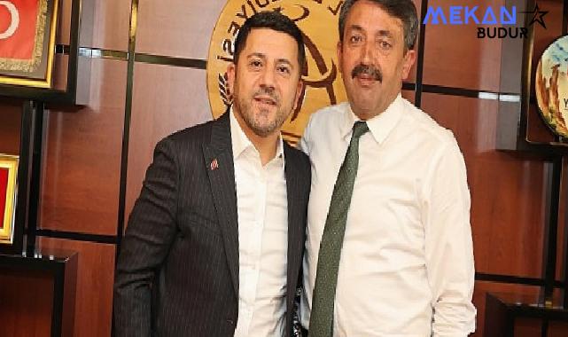 Nevşehir Belediye Başkanı Rasim Arı, 31 Mart Mahalli İdareler Seçimi sonrasında Acıgöl Belediye Başkanı Mehmet Eroğlu’na iade-i ziyarette bulundu