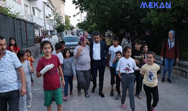 Nevşehir Belediye Başkanı Rasim Arı, belediye ekiplerinin çalışma alanlarındaki inceleme ve mahalle ziyaretlerine devam ediyor