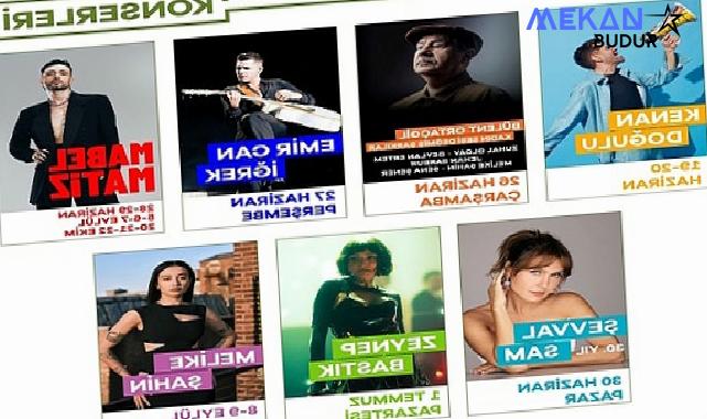 Paribu Harbiye Açıkhava Konserleri Başlıyor