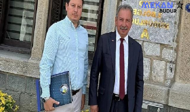 Salihli Belediye Başkanı Mazlum Nurlu TCDD İzmir 3. Bölge Müdürlüğü’nde görüşmelerde bulundu