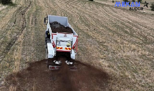 Selçuklu Belediyesi, “Kamyon Üzeri Gübre Dağıtım Makinesi” ile üreticiye bir kolaylık daha sağlayacak