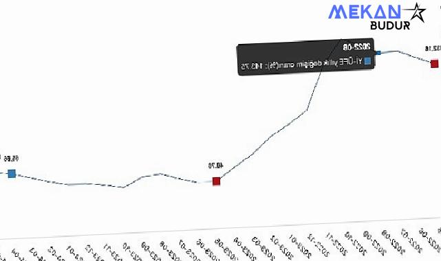 Tüik: Yurt İçi Üretici Fiyat Endeksi (Yİ-ÜFE) yıllık %57,68 arttı, aylık %1,96 arttı