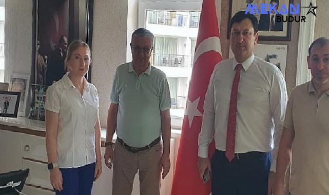 AKATÜB Başkanı Atahan’dan Başkan Topaloğlu’na ziyaret