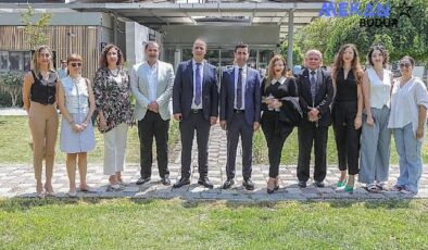 Başkan Önal, Lefkoşa Türk Belediyesi Başkanı Harmancı’yı ağırladı
