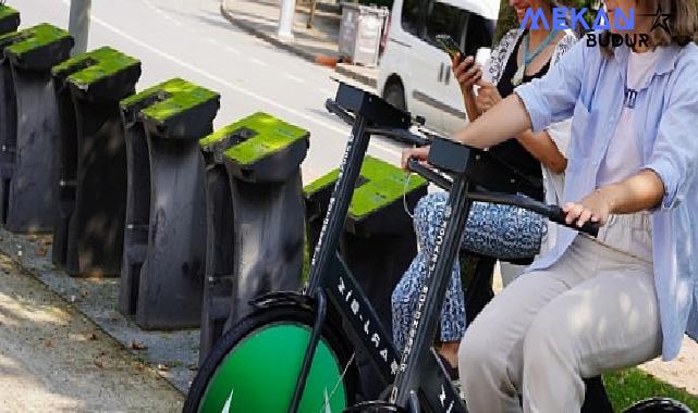 Büyükşehir’in Şarj-Bis projesi devrede; Hem bedeniniz hem de telefonunuz şarj olsun