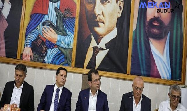 Ekrem İmamoğlu ve Esenyurt Belediye Başkanı Ahmet Özer ile Kıraç Cemevi’nde Alevi vatandaşların Muharrem matemi lokmasına ortak oldu