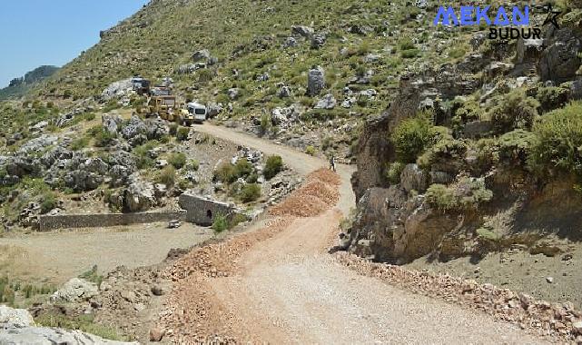 Gündoğmuş Senir Yayla yolu yenileniyor