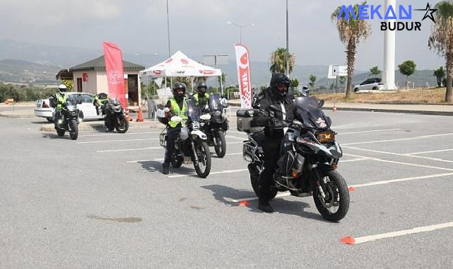 İleri sürüş motosiklet eğitimleri Yenişehir Belediyesinin destekleriyle veriliyor