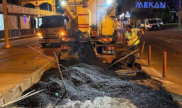 Kocaeli’de gece yarısı üstyapı seferberliği