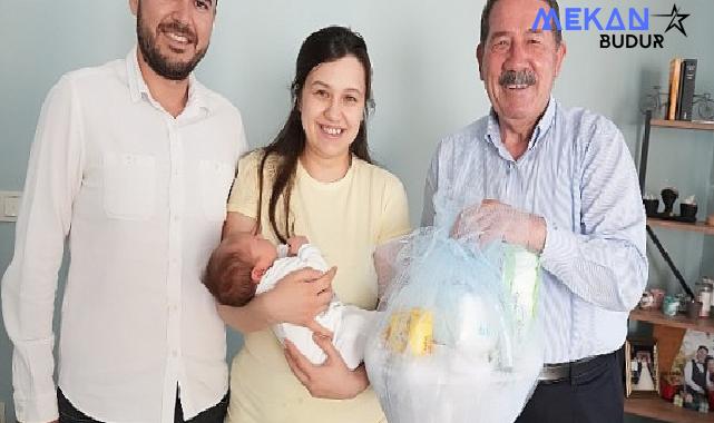 Milas Belediyesi tarafından sosyal sorumluluk projesi olarak sürdürülen ‘Hoş Geldin Bebek Projesi’ devam ediyor