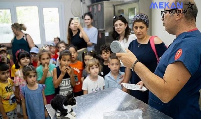 Minik öğrenciler can dostlarla buluştu