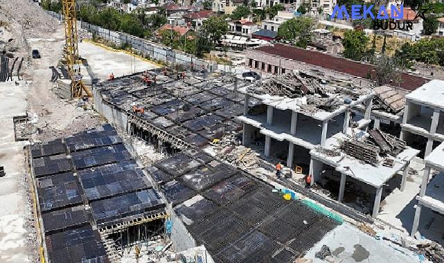 Selçuklu Belediyesi tarafından tarihi Sille Mahallesi’ne kazandırılacak olan “Kapalı Otopark, Karma Yapılar ve Meydan Düzenlemesi” projesinde çalışmalar aralıksız devam ediyor