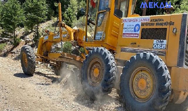 Antalya Büyükşehirden yayla yollarına bakım