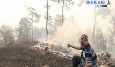 Büyükşehir Orman Yangınları Sonrası Üreticinin Yanında