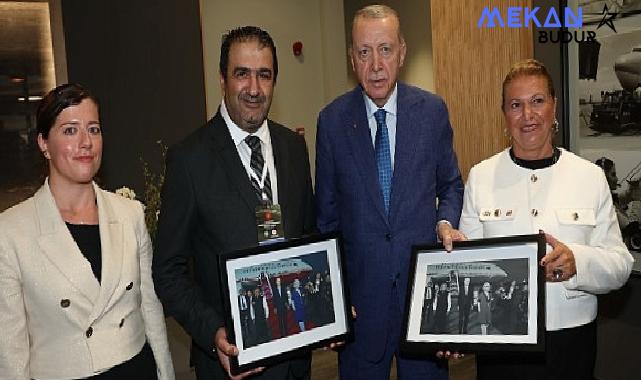 Cumhurbaşkanı Erdoğan, Çukurova Havalimanı’nda Çelebi Platinum Lounge’u ziyaret etti