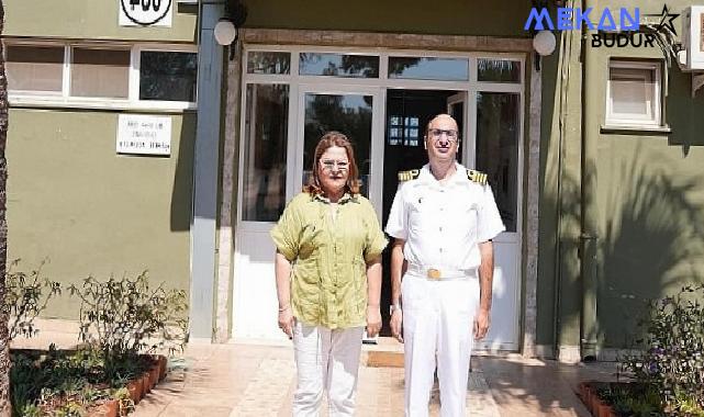 Didim Belediye Başkanı Hatice Gençay, Didim’e yeni atanan Garnizon Komutanı Deniz Albay Erkut Arslan’a hayırlı olsun ziyaretinde bulundu.