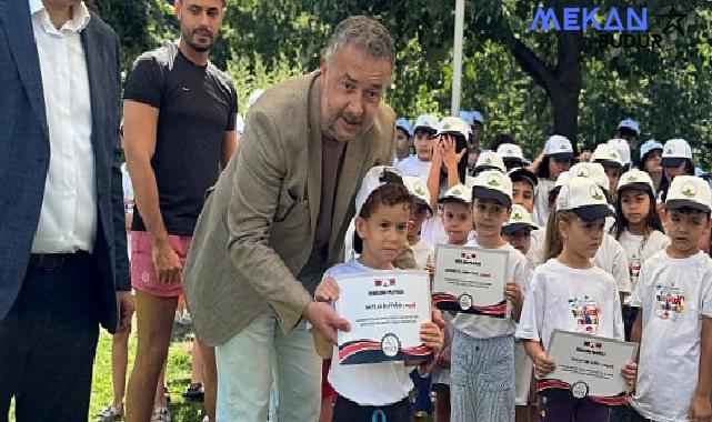 Genç yüzücüler sertifikalarını aldı