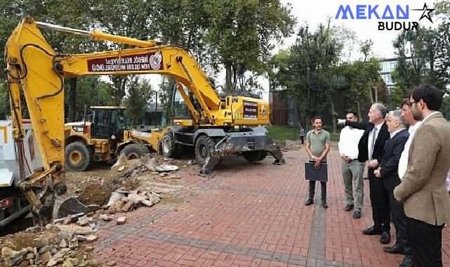 Heykel Bölgesinde Düzenleme Çalışmaları Başladı