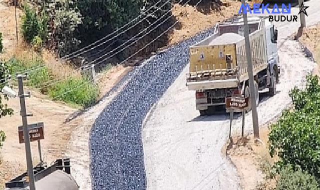 İzmir Büyükşehir 3 ayda 40 kilometrelik köy yolunu yeniledi