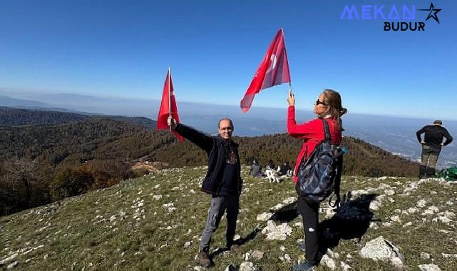 Kartepe’nin zirvesinde Cumhuriyet coşkusu