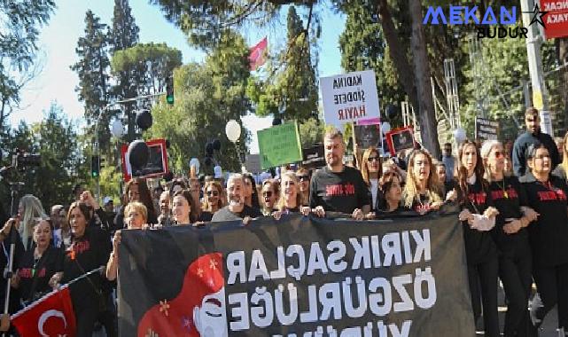 Kırık saçlar özgürlüğe Buca’da yürüdü