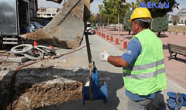 Konya Büyükşehir altyapı yenileme çalışmalarına devam ediyor