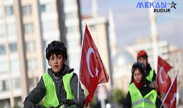 Konya Büyükşehir’in “Güvenli Okul Yolları Projesi”nde 29 Ekim Coşkusu