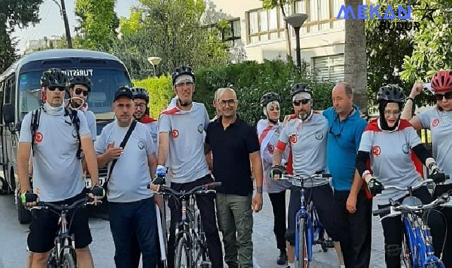 Konya’daki Görme Engelliler Kıbrıs Barış Harekatı’nın 50. Yıl Dönümünde KKTC’de Pedal Çevirdi