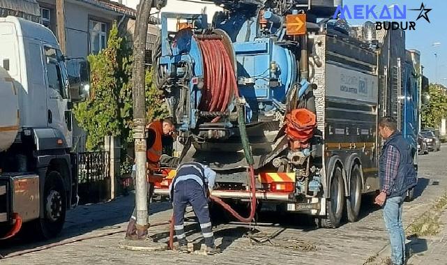 Lüleburgaz’ın kanalizasyon hatlarında temizlik