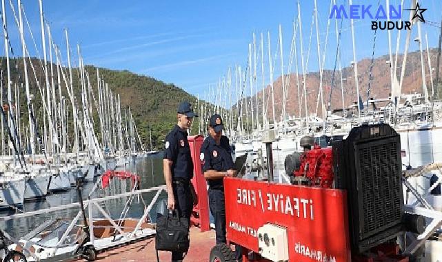 Muğla Büyükşehir Belediyesi İl Genelinde Kıyı Tesislerinde Kapsamlı Yangın Denetimi Gerçekleştirdi