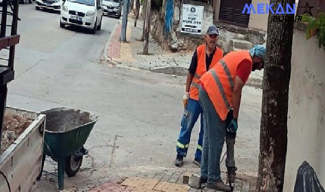 Osmangazi Belediyesi, Kükürtlü Caddesi’ndeki yıpranan trafik levhaları ve uyarı işaretlerini yeniledi.