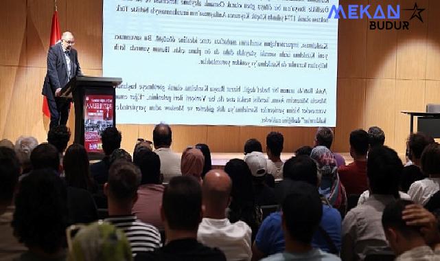 Prof. Dr. Afyoncu’dan Konya Büyükşehir Taş Bina’da “Kızılelma” Söyleşisi