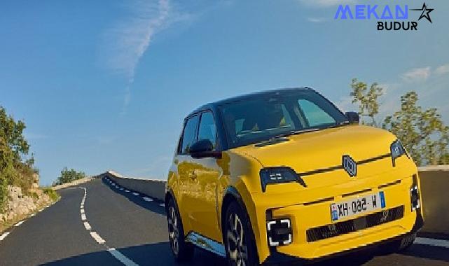 Renault 5 E-Tech %100 elektrikli test sürüşleri Nice’te gerçekleştiriliyor.