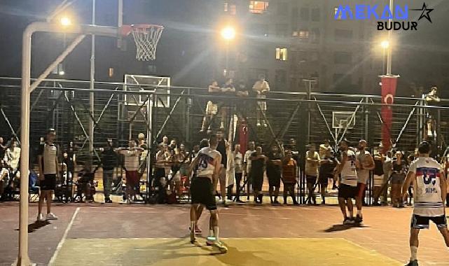 Sokak basketbolu heyecanı Göztepe’de devam etti