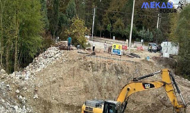 Tatarahmet köprüsünde temel betonu döküldü