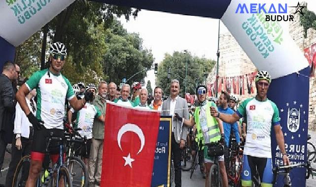 “Tophane-Nilüfer-Mudanya Bisiklet Turu”yla yeşile pedalladılar