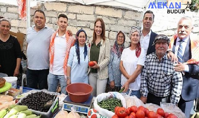 Yamanlar Domates Şenliği Karşıyaka’ya renk kattı