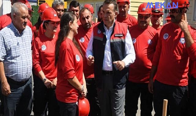 Yenişehir Belediyesi deprem tatbikatına katıldı